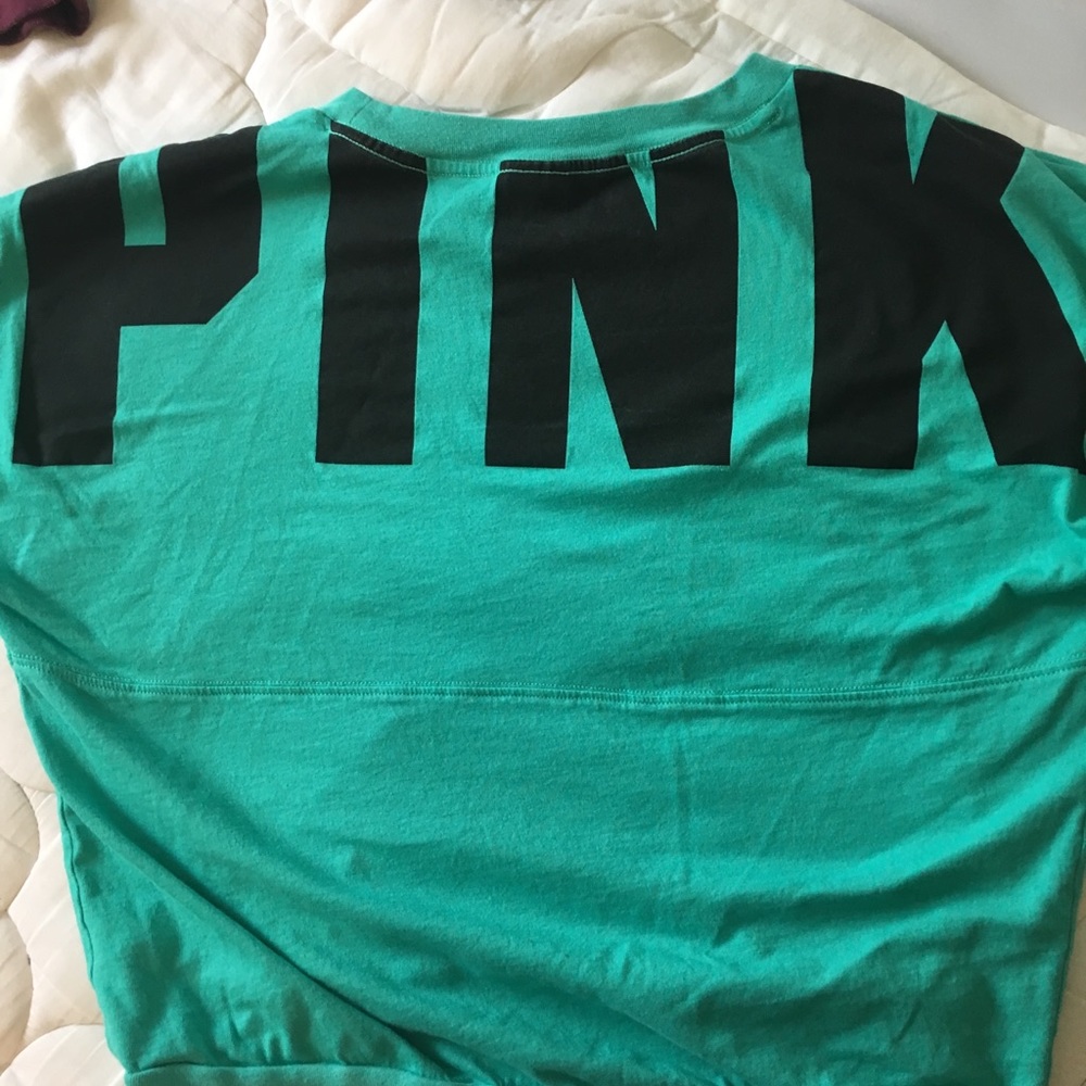 Blue PINK crop top